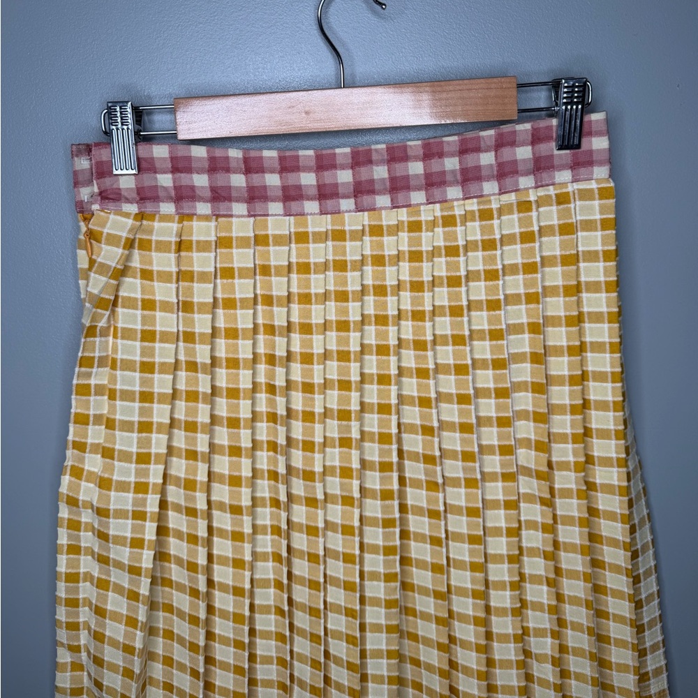 NWT Lisa Says Gah! Meg Plaid Pleated Mini Skirt - Picture 7 of 12
